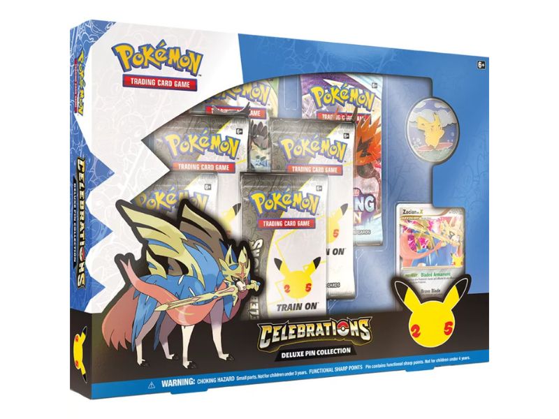 Pokémon TCG - Celebrations - Deluxe pin collection Pokémon TCG - Celebrations - Deluxe pin collection