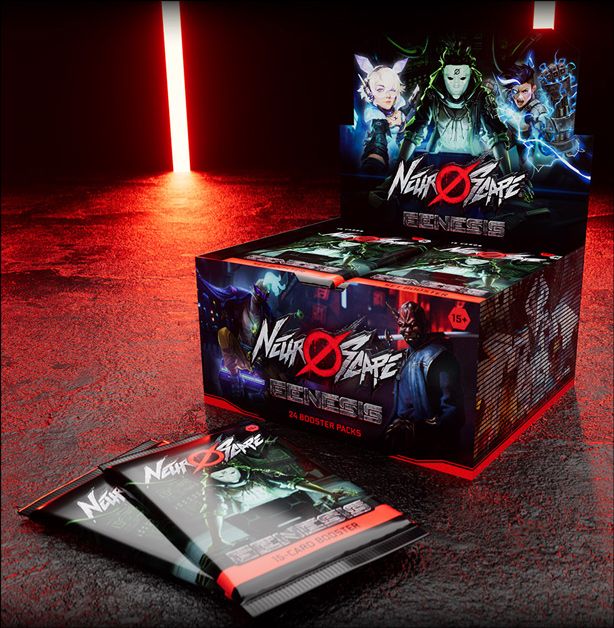 Neuroscape TCG – Genesis Unlimited Booster Display – 24 Boosters – Engels
