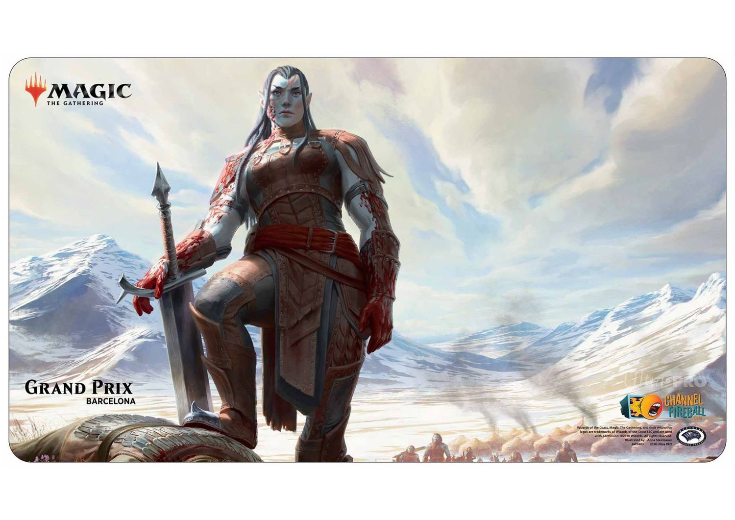 Grand Prix Barcelona 2018 Playmat