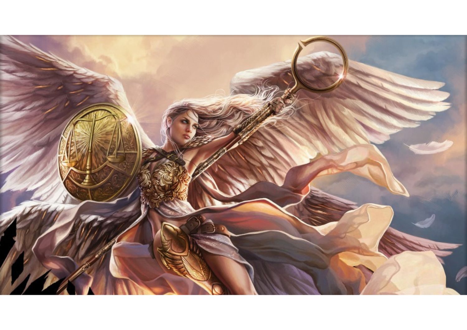 Linvala, the Preserver Playmat - Signed