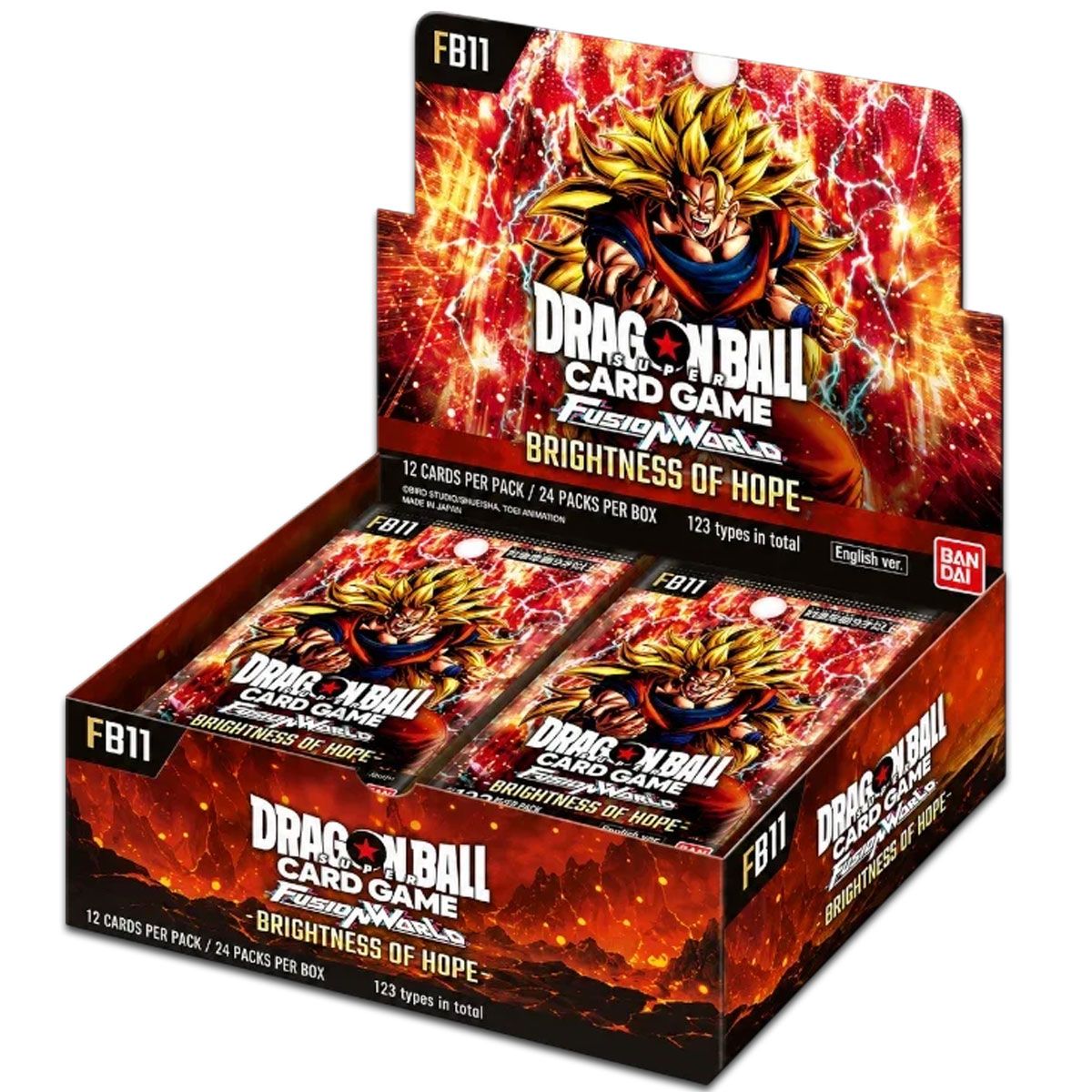 Dragon Ball Super Card Game Fusion World – Brightness of Hope [FB11] Booster Display – Engels