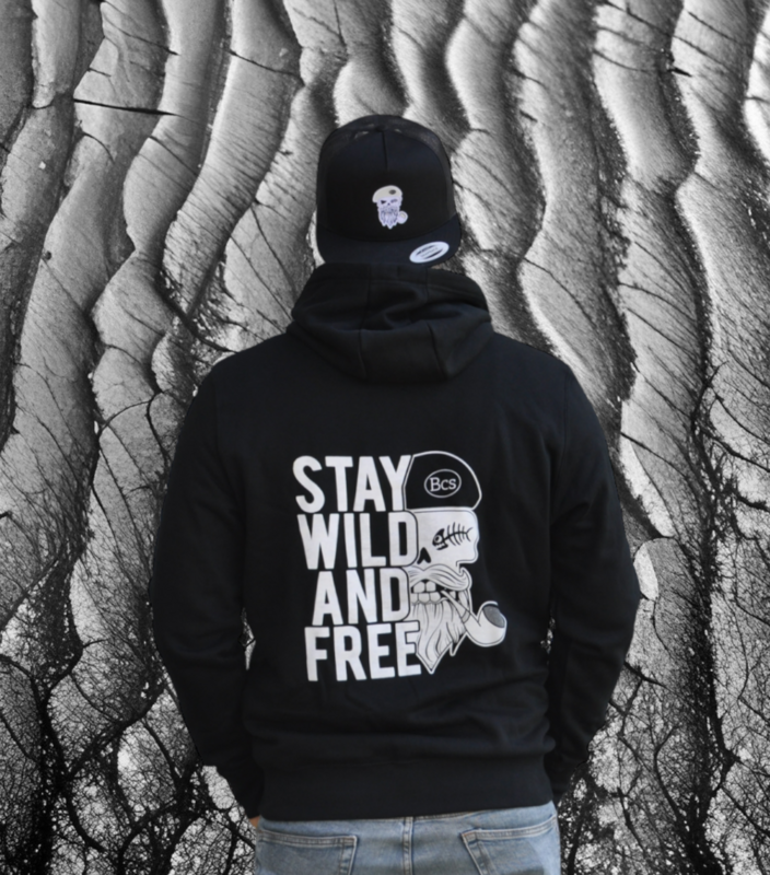 Hoodie s.w.a.f (zwart)