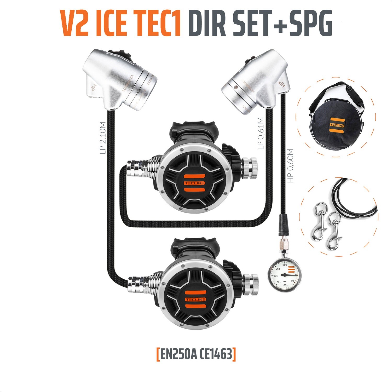 regulator V2-TEC1 DIR SET + SPG