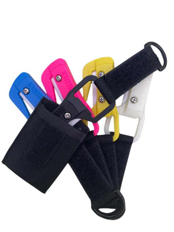 CutHero Ceramic Blade Cutter with Harness Pouch