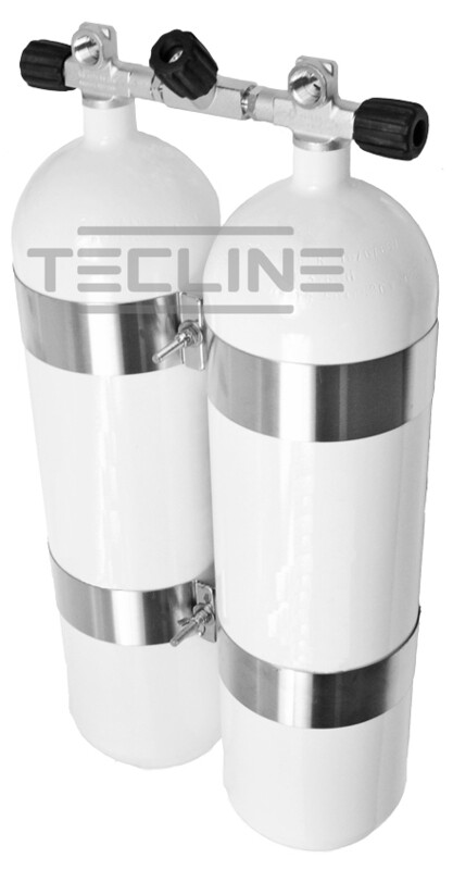 2x10L 232bar Eurocylinder 171mm
