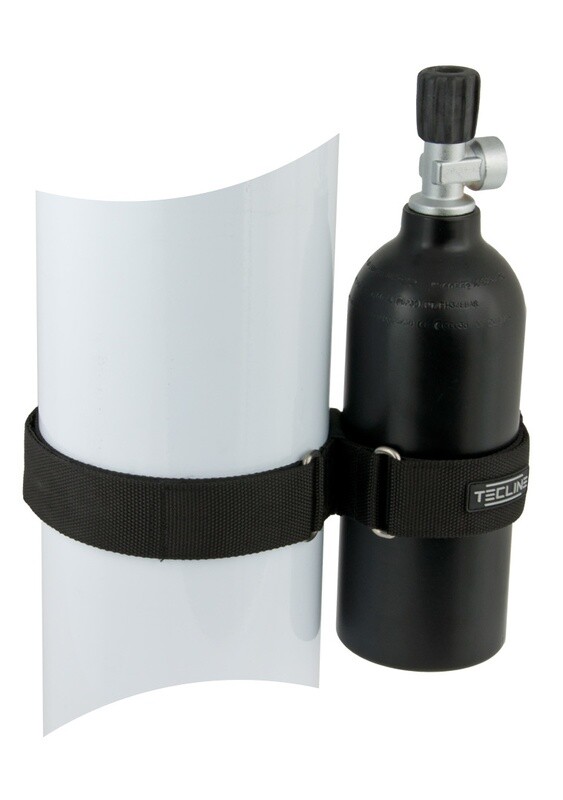 argon backmount for 0,85L, 1,5l, 3L alu tank