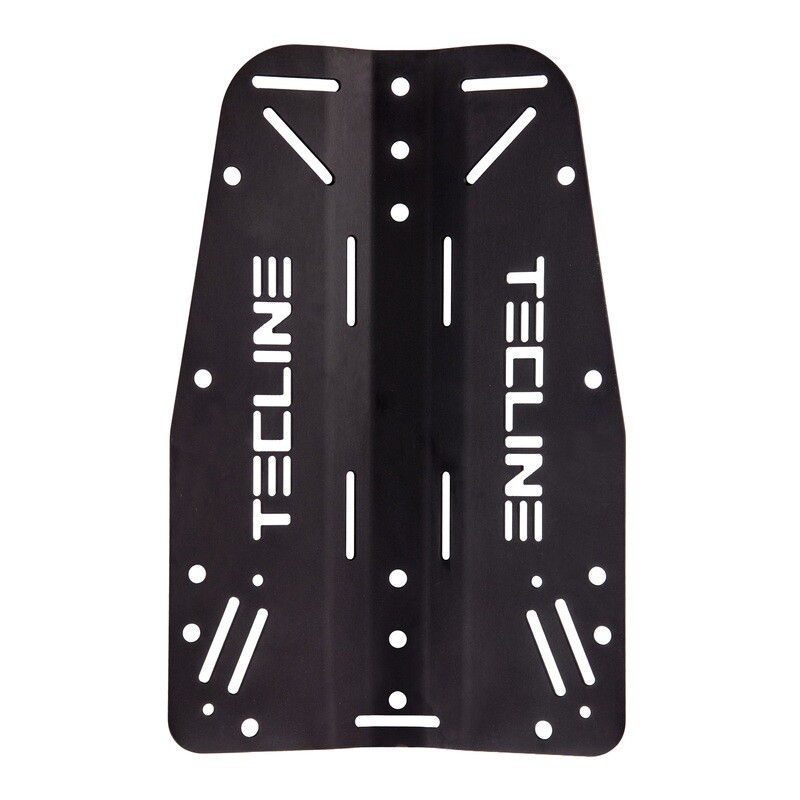 Back plate ALUMINIUM BLACK 3mm