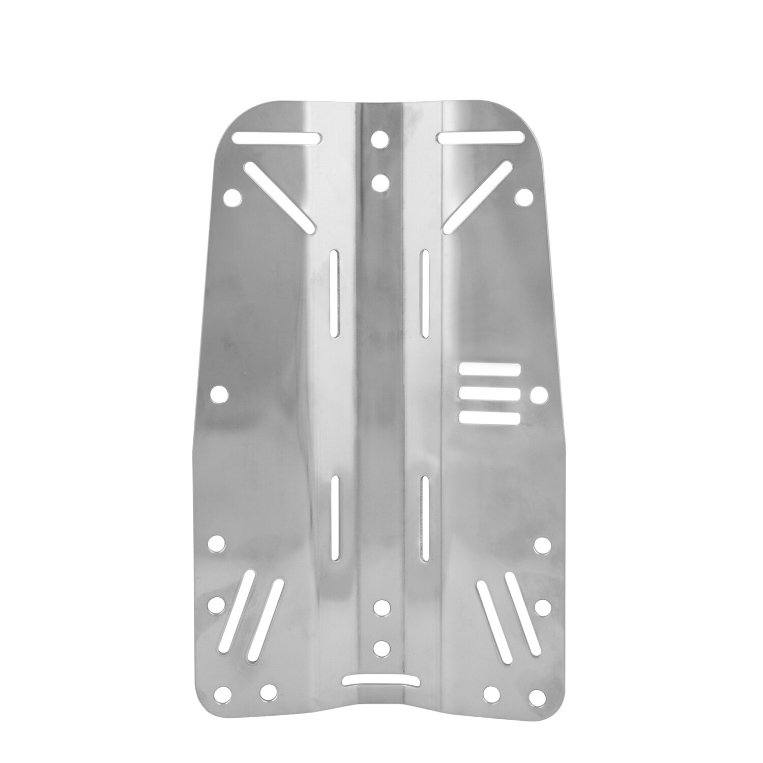 Back plate STAINLESS STEEL 3 mm MIDI