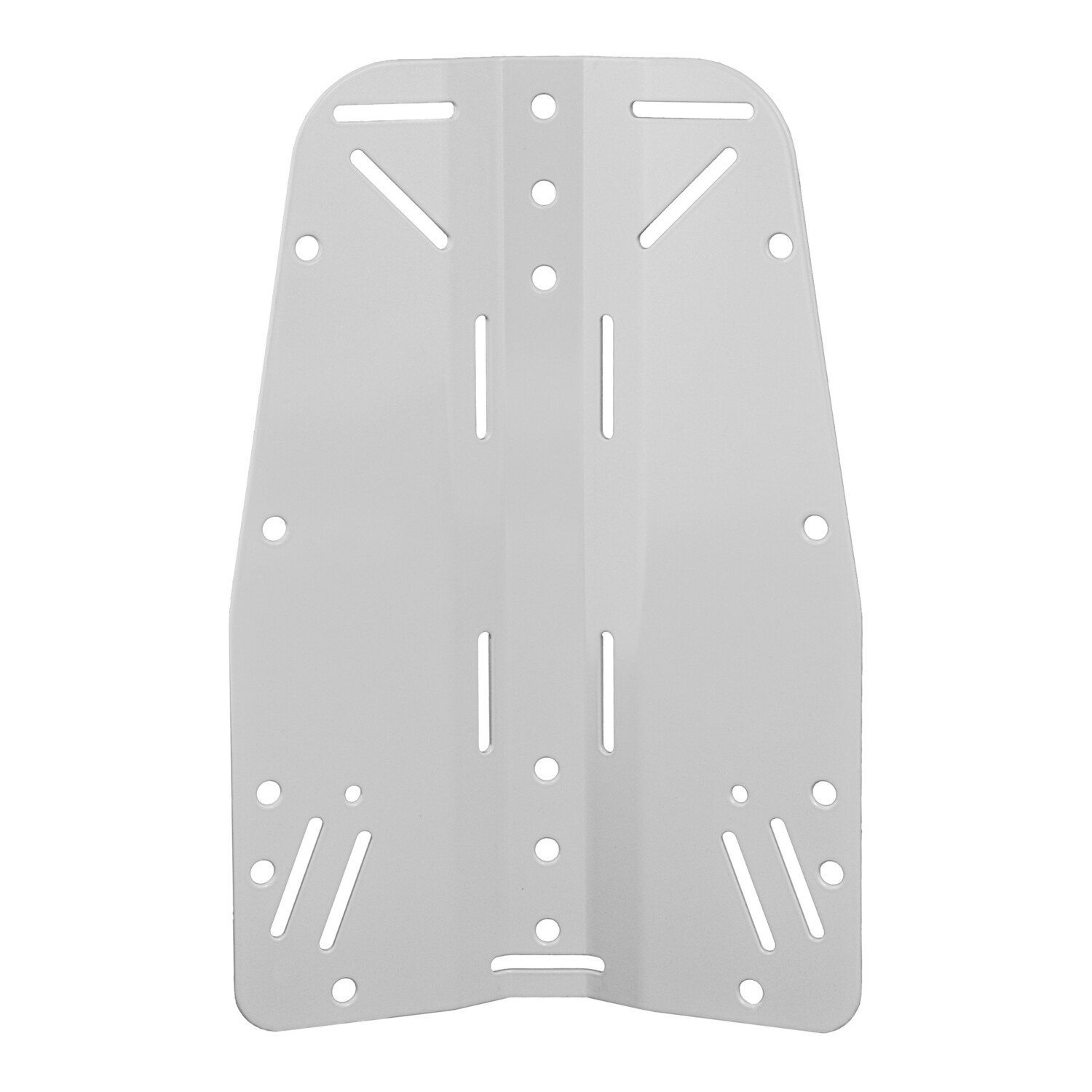 Back plate ALUMINIUM WHITE 3mm