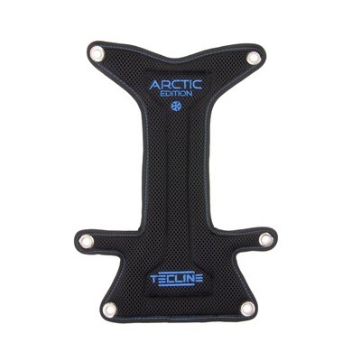 Backplate soft pad &quot;H&quot; with buoy pocket ARCTIC - without bolts and nuts