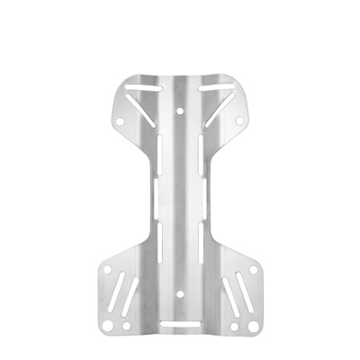 Back plate STAINLESS STEEL 3mm MINI H-shape