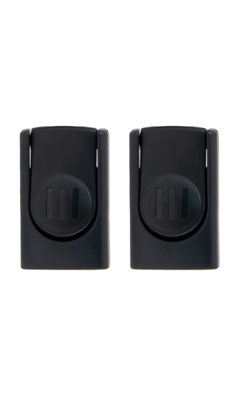 Buckles for mask Super View (pair) - black