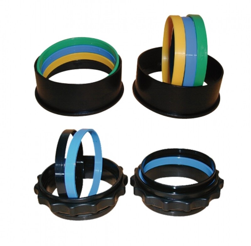 complete ring set for drygloves and sleeves