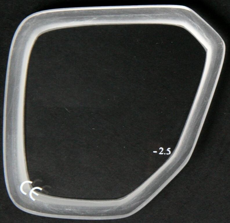 Correction lens for Tecline Tiara mask -4,5 R