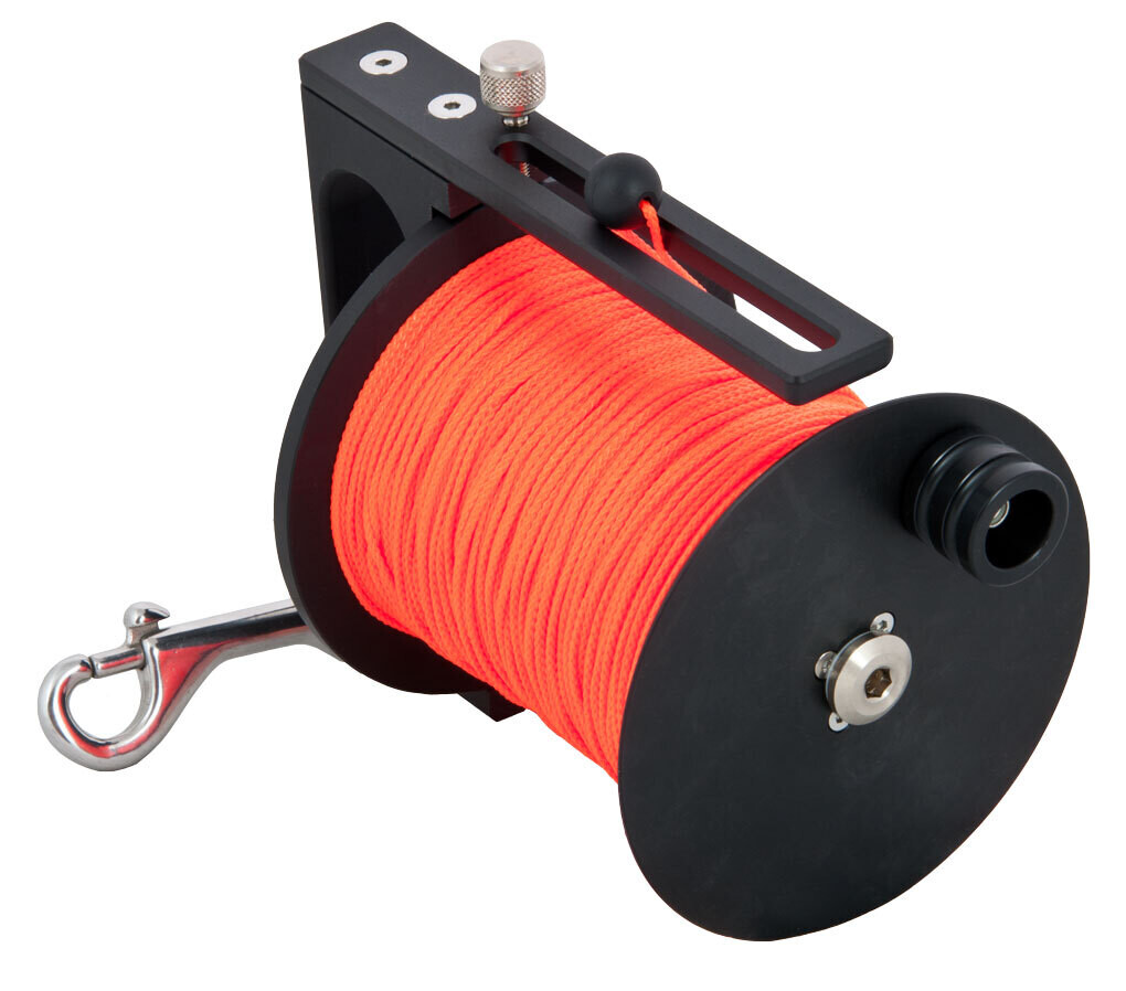 explorer cave reel 260m DELRIN wheel