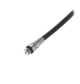 HP hose 0,15 m black, rubber