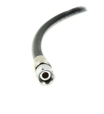 HP hose 0,60 m black, rubber