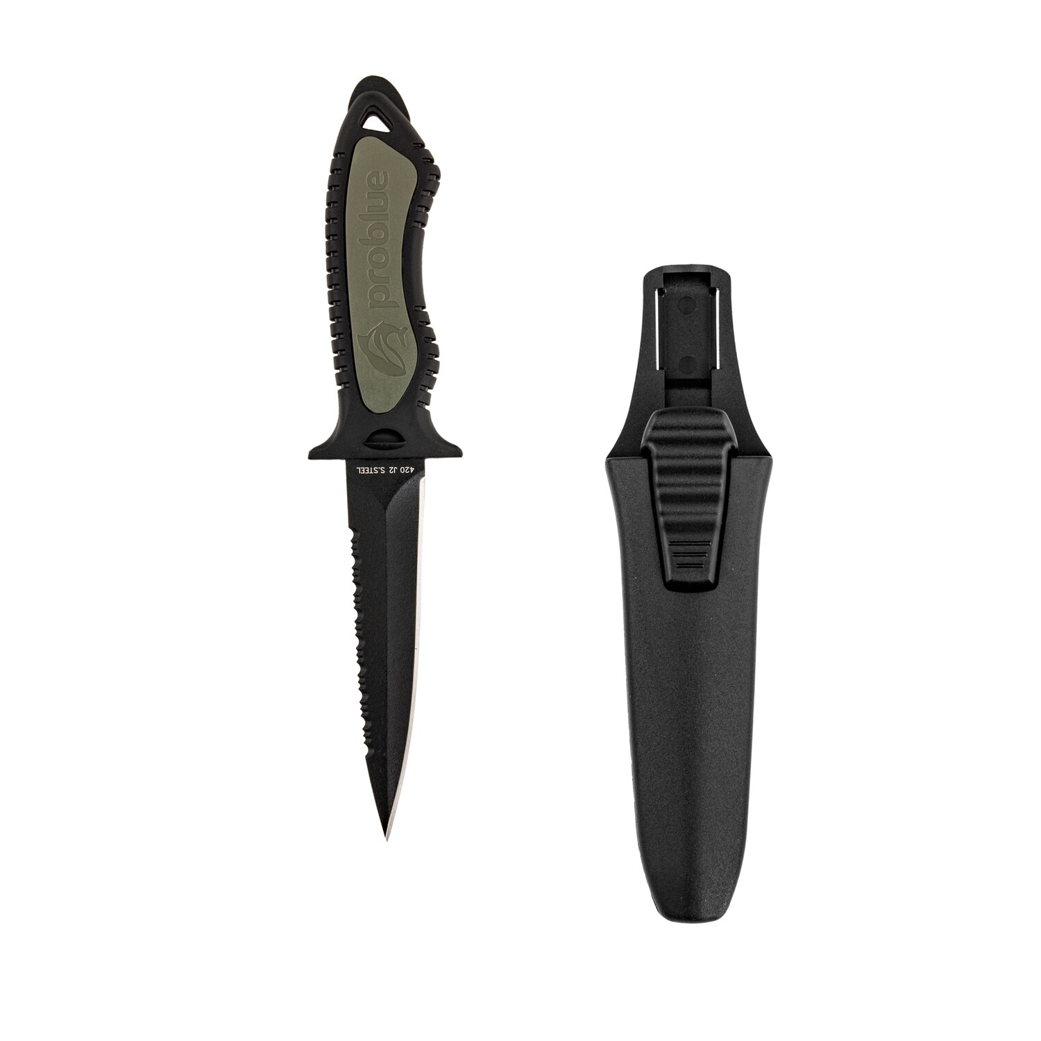 Knife Dagger I, black chromium