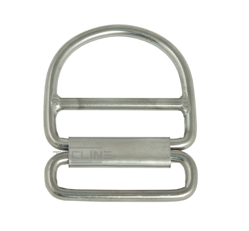 D-ring for comfort harness shoulderstrap