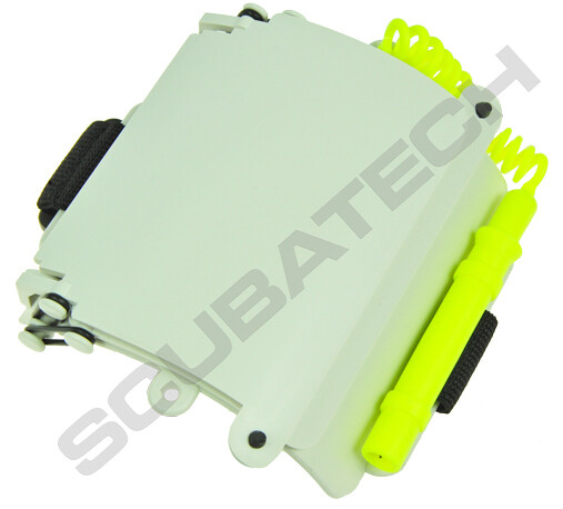 wrist slate, 3 pages, with rubber bands