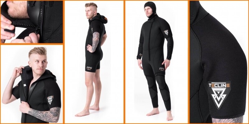 WETSUIT PROTERM TECLINE 7 MM - VEST ONLY M