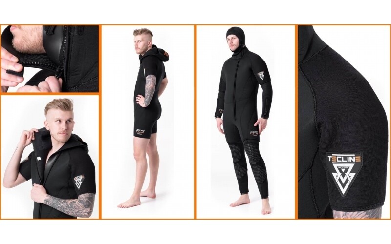 WETSUIT PROTERM TECLINE 5 MM - VEST ONLY XXL