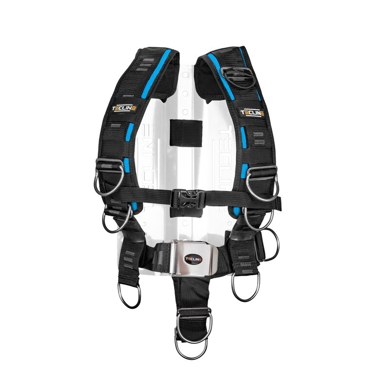 Harness only, soft webbing E, COMFORT BLUE