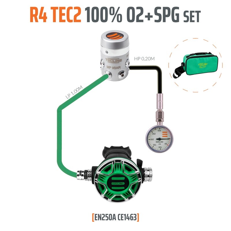 regulator R4-TEC2 O2 + SPG SET M26