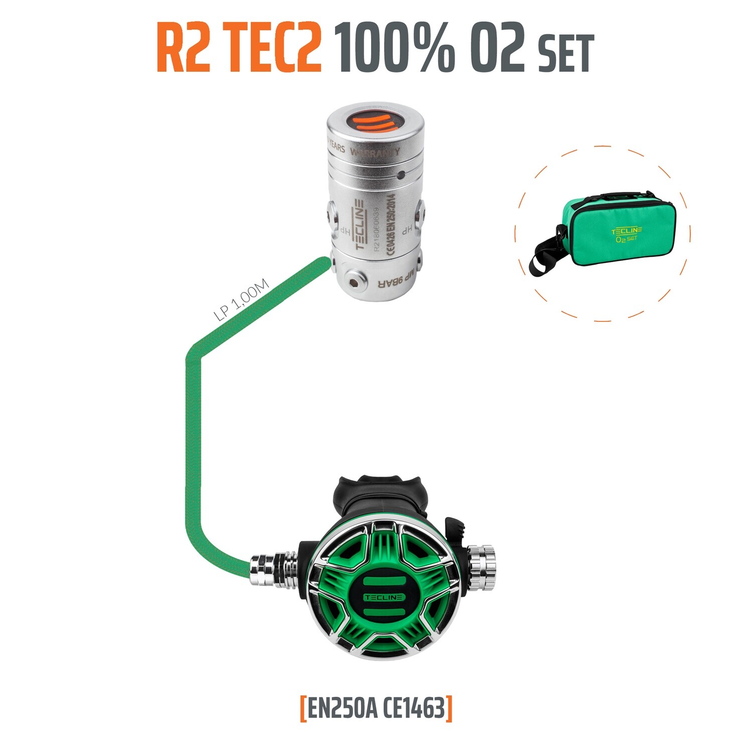 regulator R2-TEC2 O2 SET M26