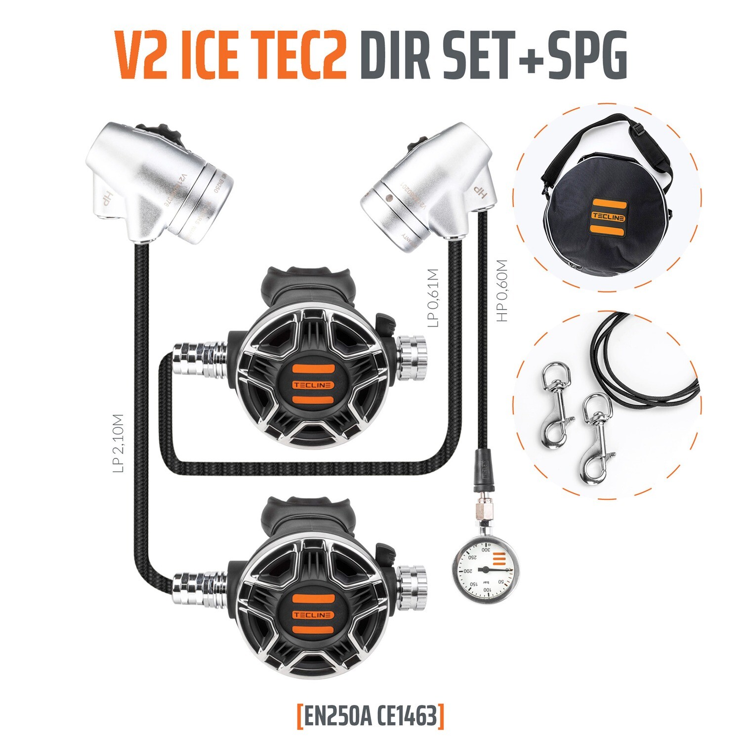 regulator V2-TEC2  DIR + SPG SET