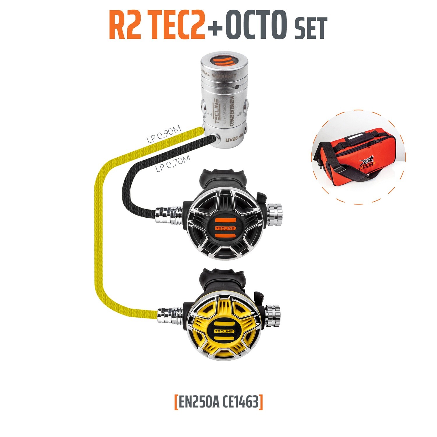 regulator R2-TEC2 + OCTO SET
