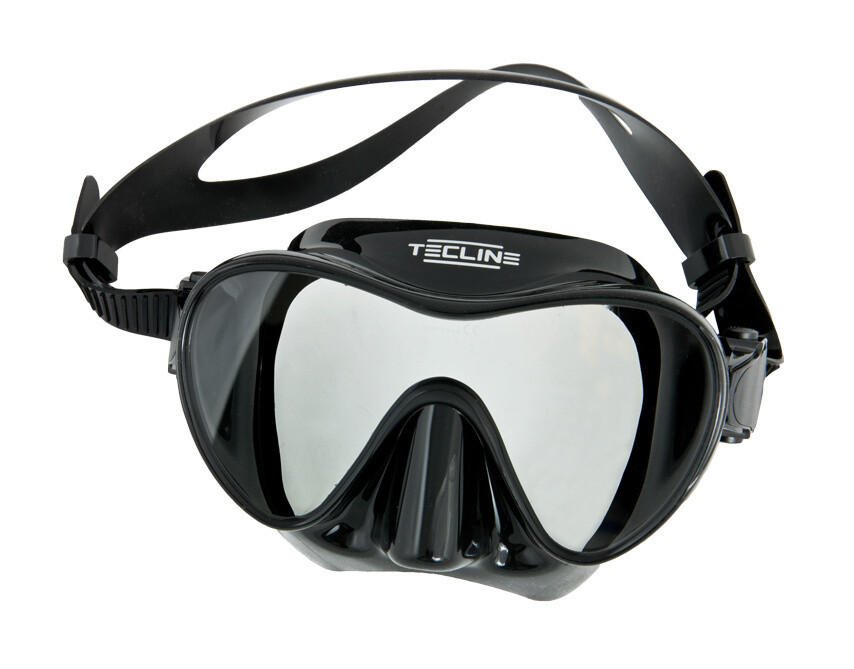 frameless II mask, one piece glass