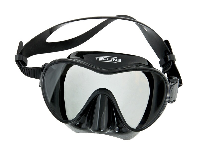 frameless II mask, one piece glass