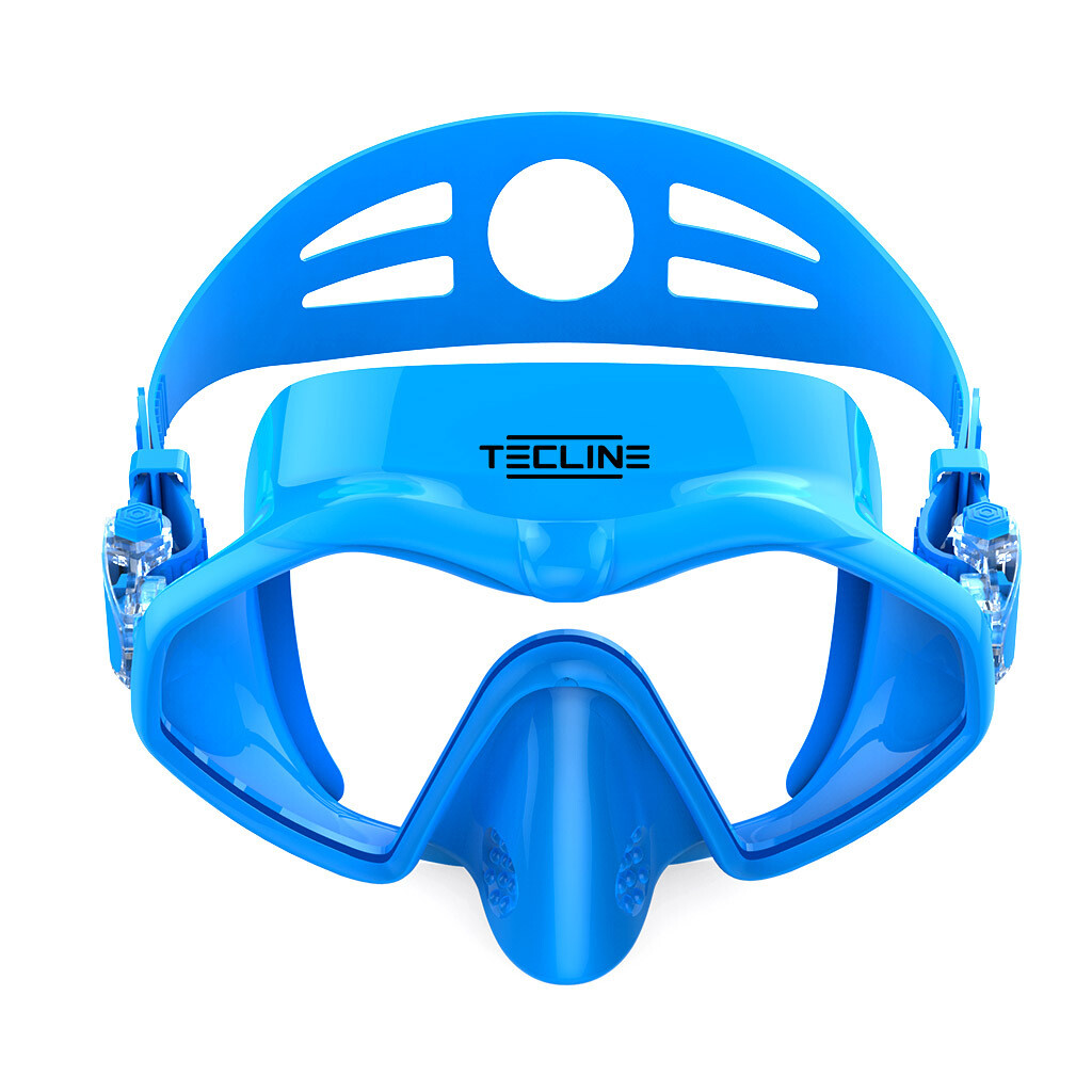 Frameless mask NEON BLUE