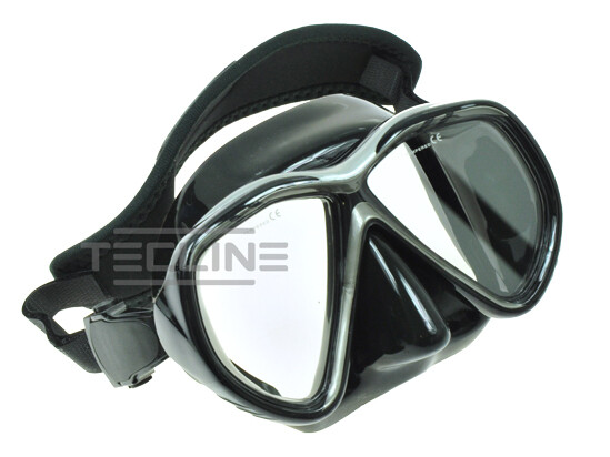 mask Tiara black-silver