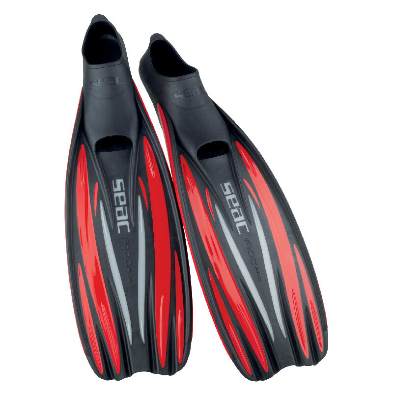 FULL FOOT FIN F-100 PRO, Maat: 36-37, Kleur: Rood