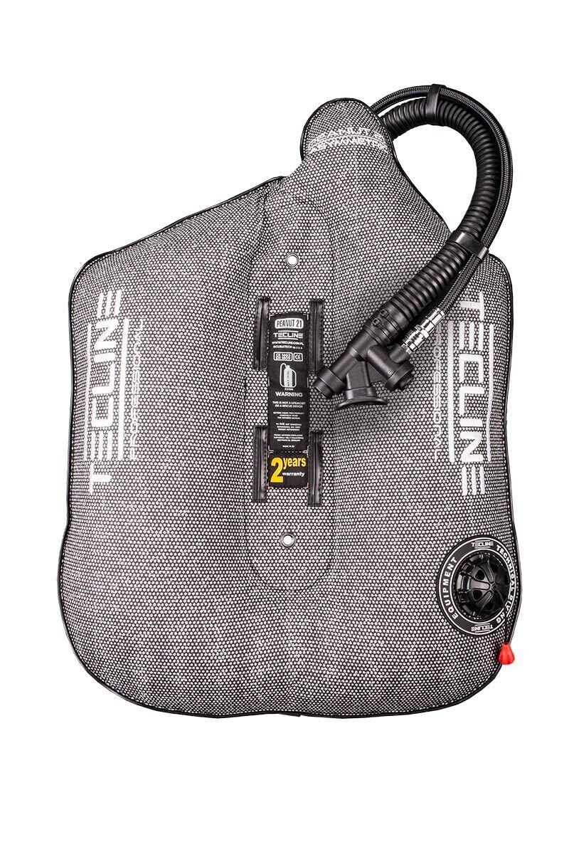 Peanut 21 asymmetric monotank wing 21L KEVLAR GREY