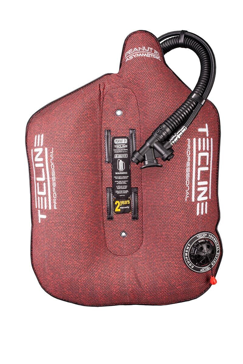 Peanut 21 asymmetric monotank wing 21L KEVLAR RED