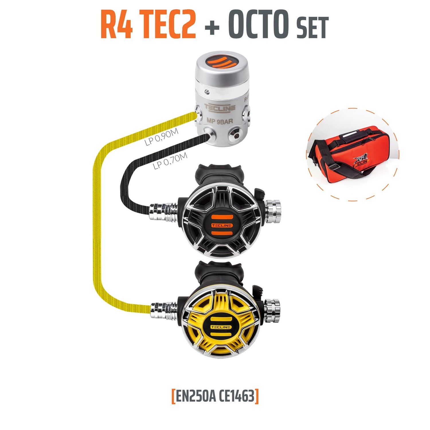 regulator R4-TEC2 + OCTO SET
