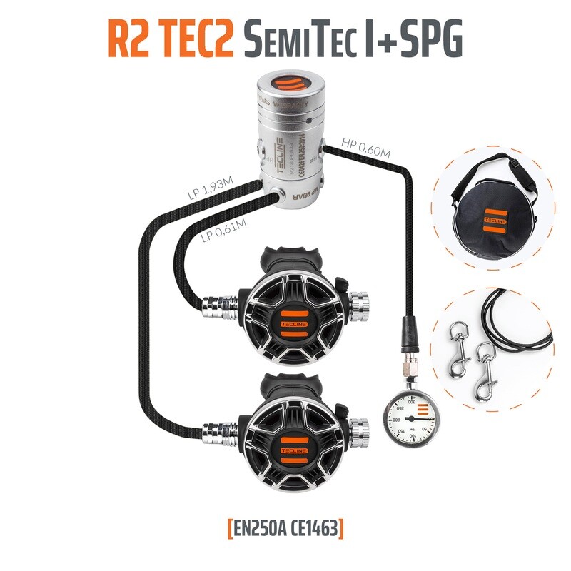 regulator R2-TEC2 SEMITEC I +  SPG SET