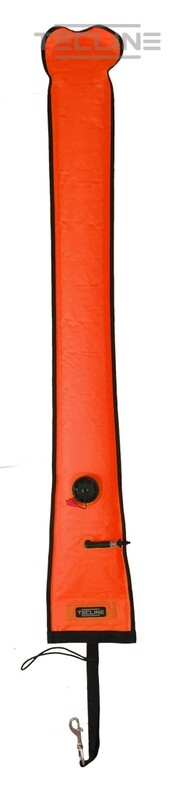 semi closed buoy 15/183 orange