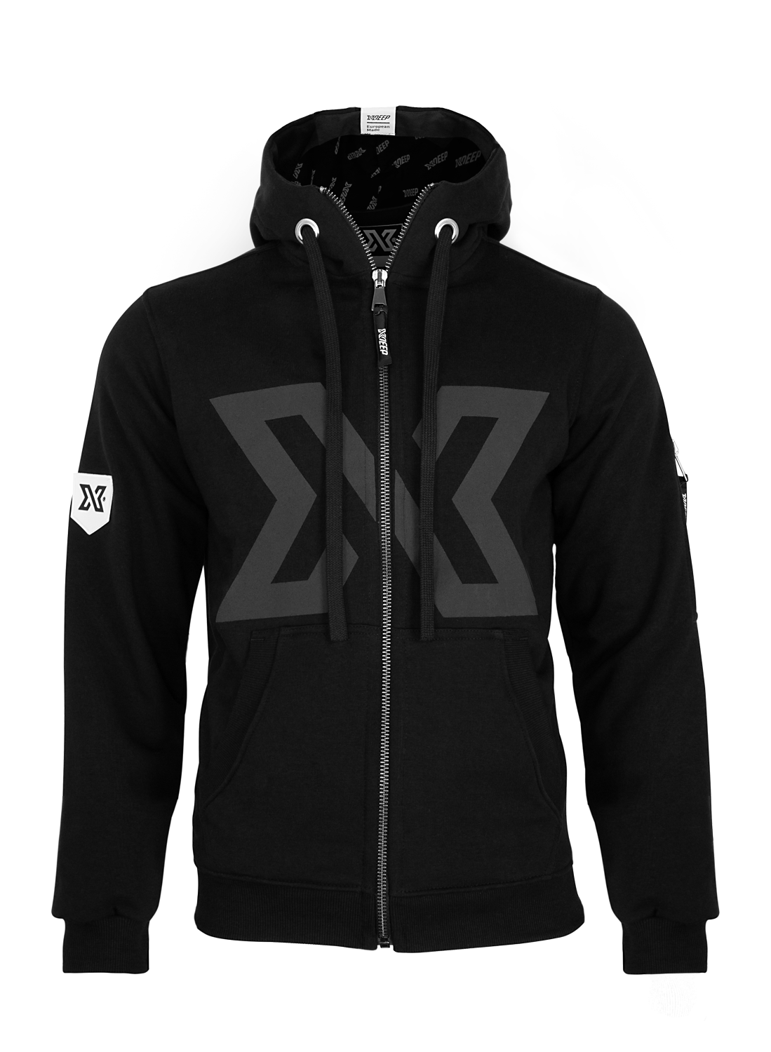 XDEEP Signature Hoodie, Kleur: Zwart, Maat: S
