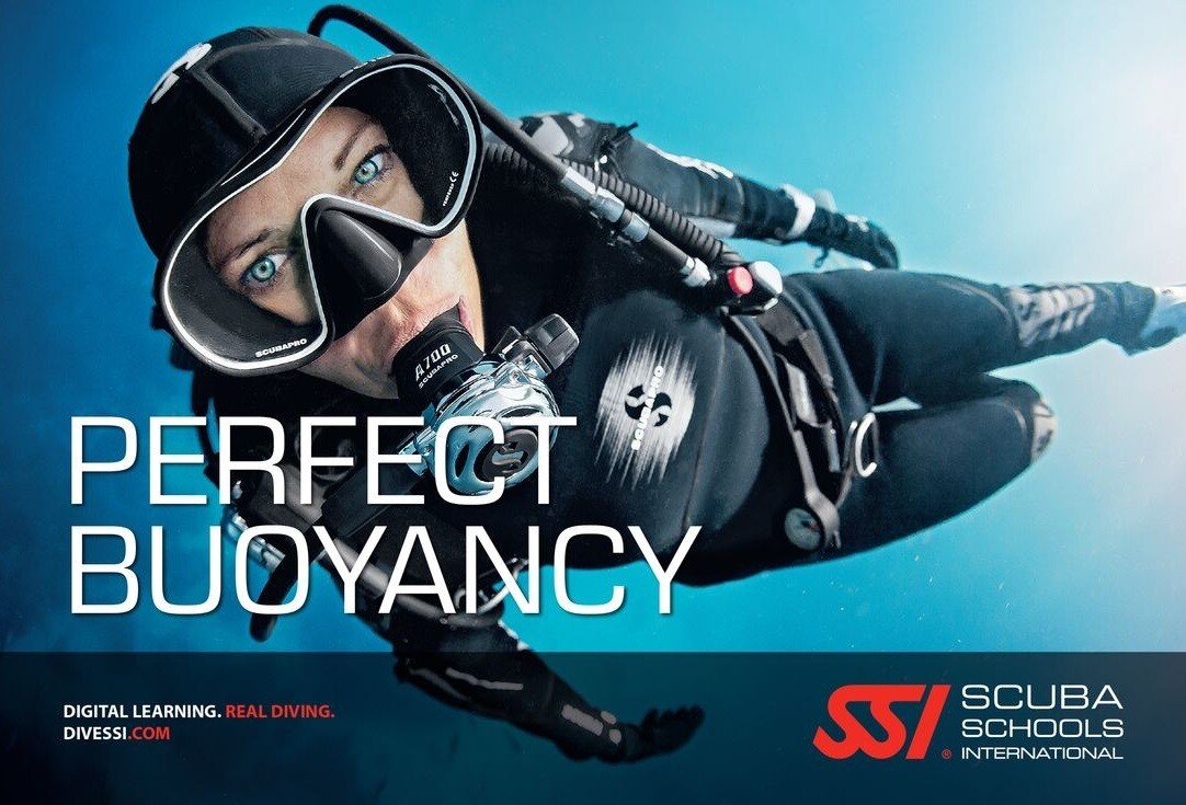 Opleiding SSI perfect buoyancy