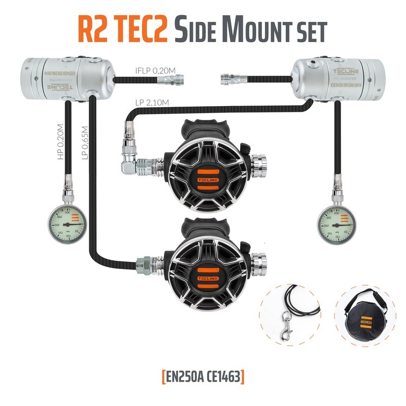 regulator R2-TEC2 SIDEMOUNT SET
