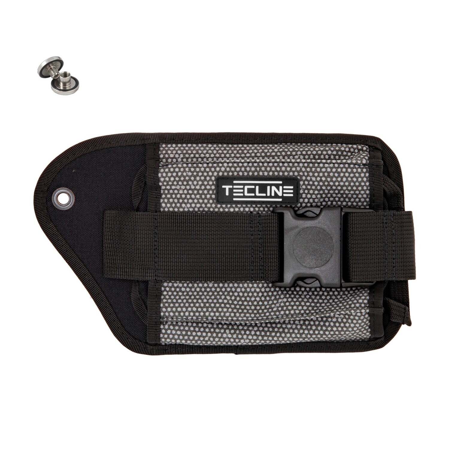 Weight pocket DOUBLE RIGHT GREY KEVLAR, SS bolt included