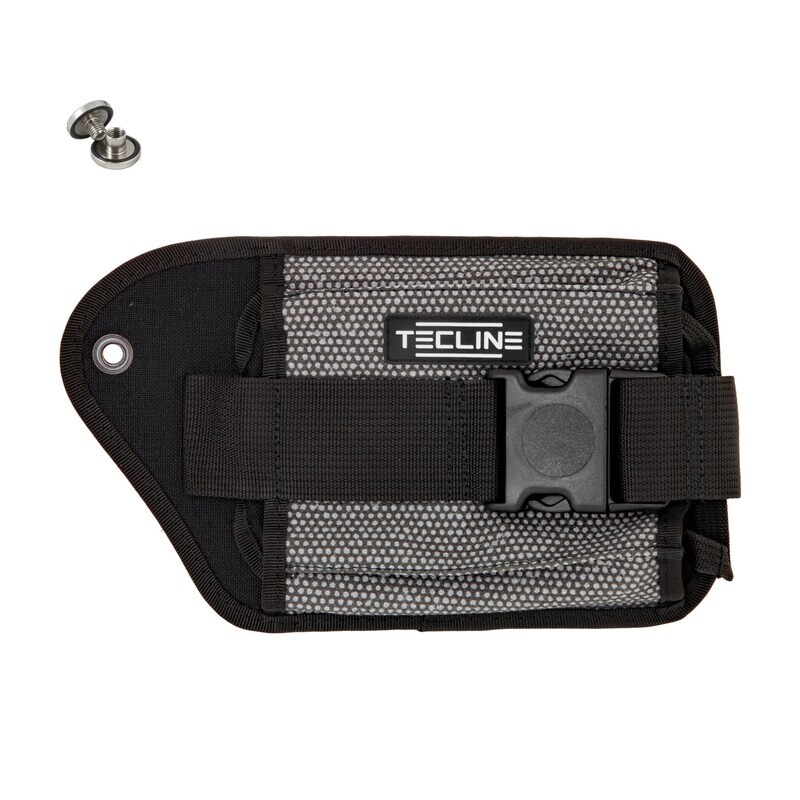 Weight pocket DOUBLE RIGHT GREY KEVLAR, SS bolt included