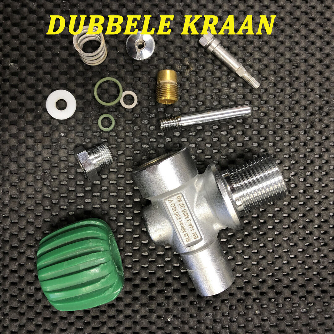 Dubbele kraan onderhoud &amp; montage