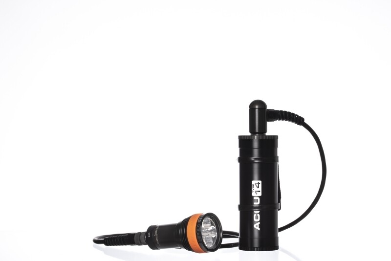 LED SPELEO MARK II / ACCU TYPE 14 / SIDEMOUNT