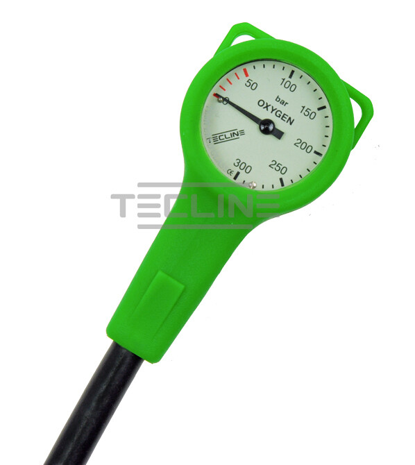 SPG 52mm oxygen, green housing, 15cm HP hose