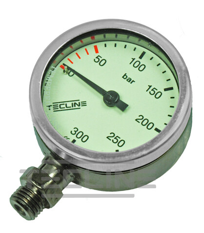 SPG 63mm 300bar black chrome
